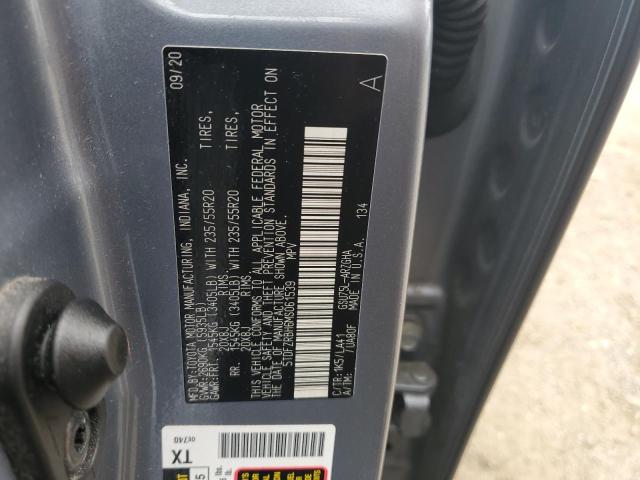 2021 TOYOTA HIGHLANDER - 5TDFZRBH6MS061539