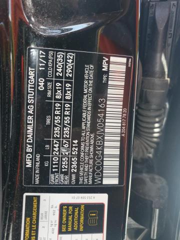 2018 MERCEDES-BENZ GLC 300 4MATIC WDC0G4KBXJV054163