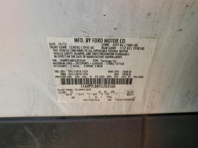 2015 FORD TAURUS POL 1FAHP2L88FG203560