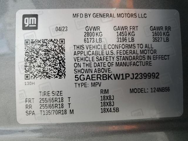 2023 BUICK ENCLAVE ES 5GAERBKW1PJ239992
