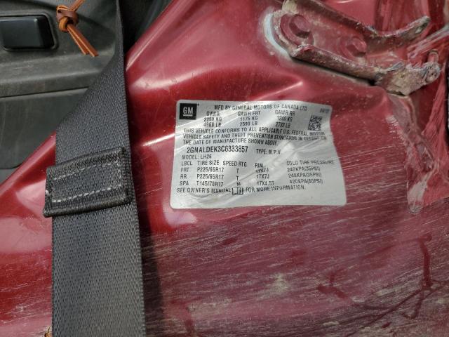 2012 CHEVROLET EQUINOX LT - 2GNALDEK3C6333857