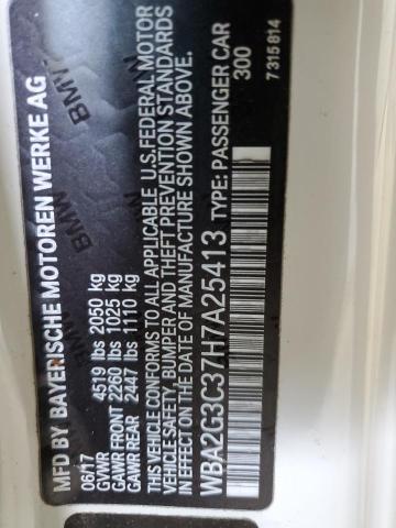 2017 BMW M240XI WBA2G3C37H7A25413