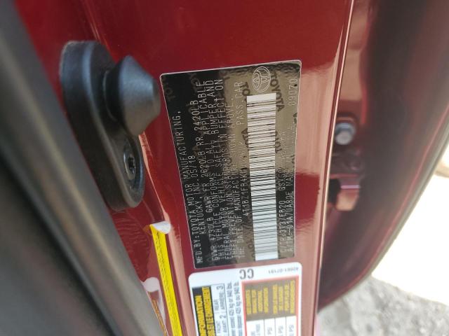2019 TOYOTA AVALON XLE 4T1BZ1FB4KU002628