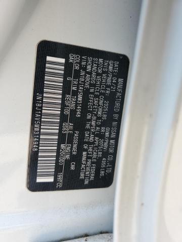 2021 NISSAN ROGUE SPORT S JN1BJ1AV5MW314948