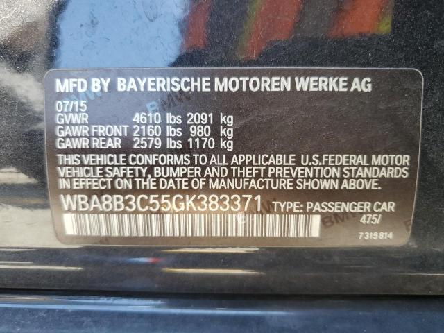 2016 BMW 340 I WBA8B3C55GK383371
