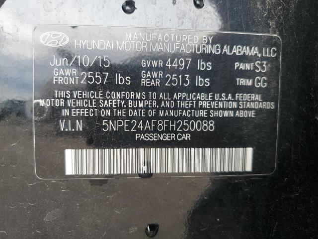 2015 HYUNDAI SONATA SE - 5NPE24AF8FH250088