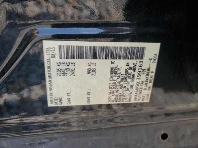 2016 NISSAN MAXIMA 3.5S 1N4AA6AP5GC399163