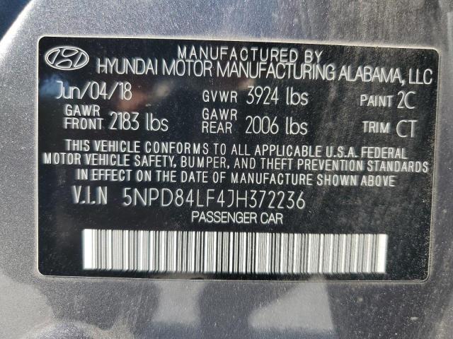 2018 HYUNDAI ELANTRA SE - 5NPD84LF4JH372236
