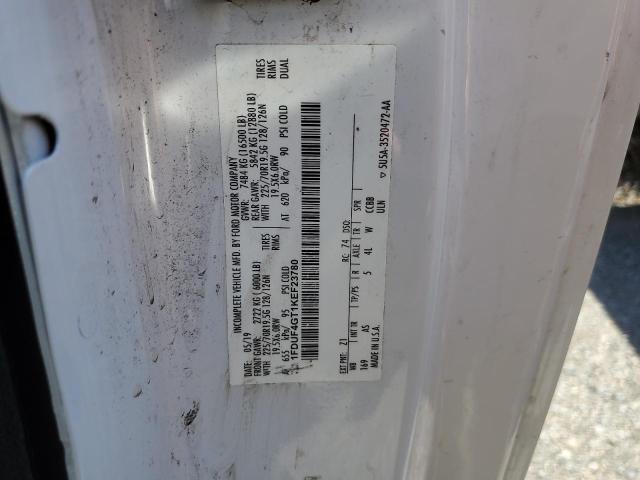 2019 FORD F450 SUPER 1FDUF4GT1KEF23780
