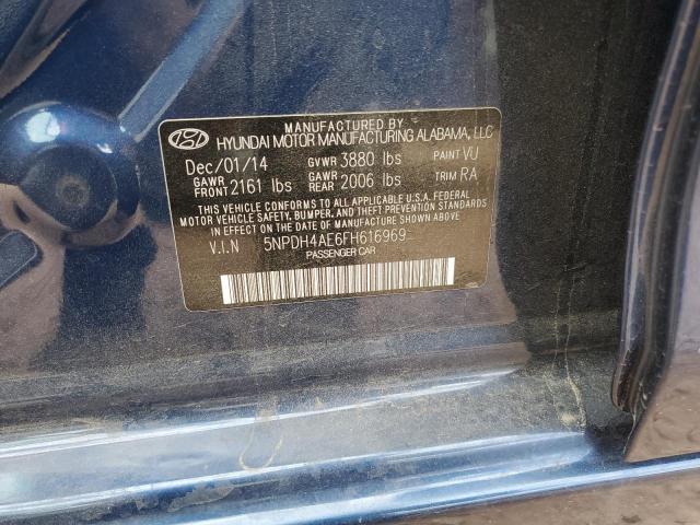 2015 HYUNDAI ELANTRA SE - 5NPDH4AE6FH616969