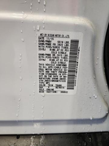 2016 INFINITI QX70 - JN8CS1MW9GM751035