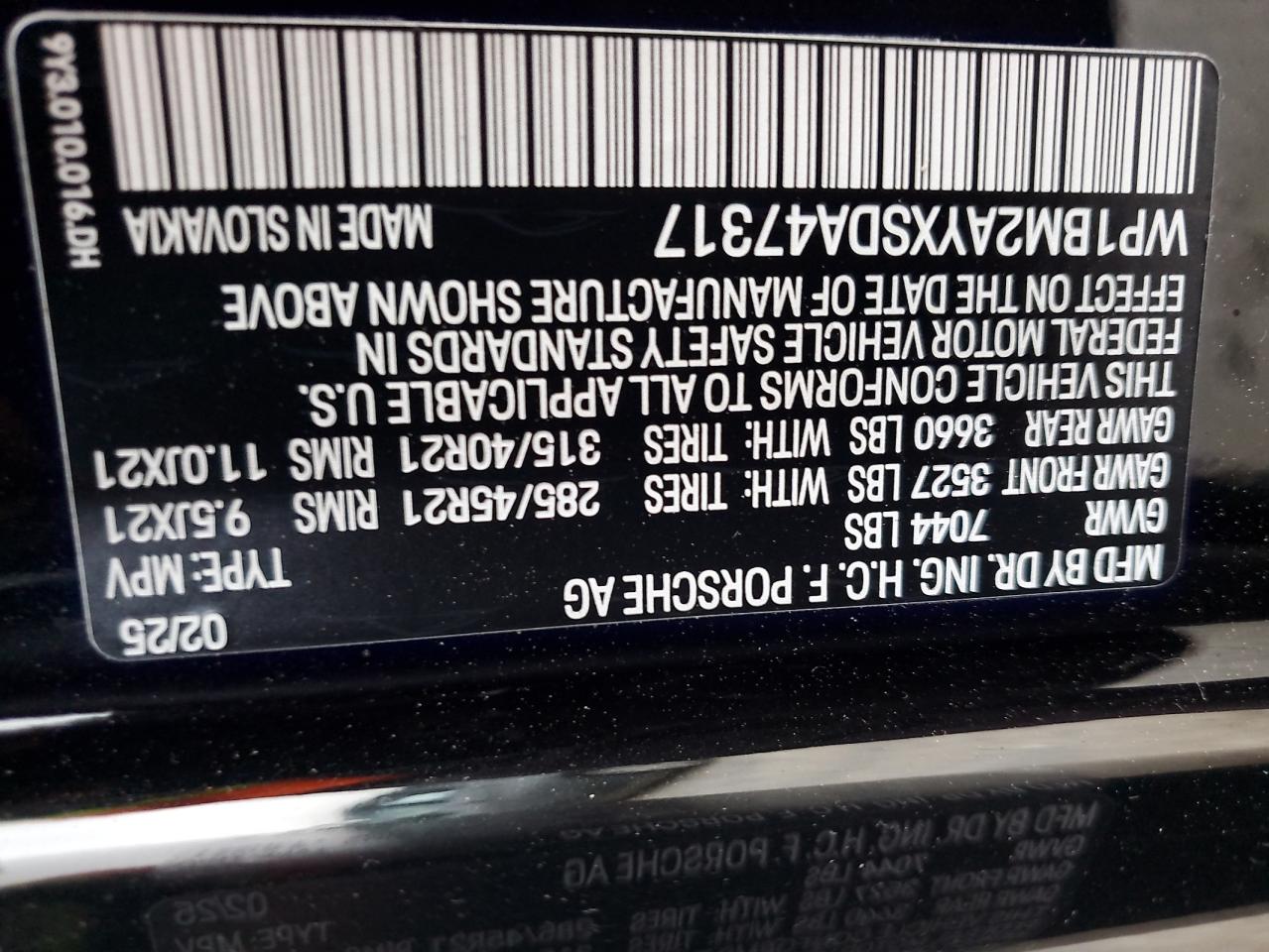 PORSCHE CAYENNE TURBO E-HYBRID COUPE