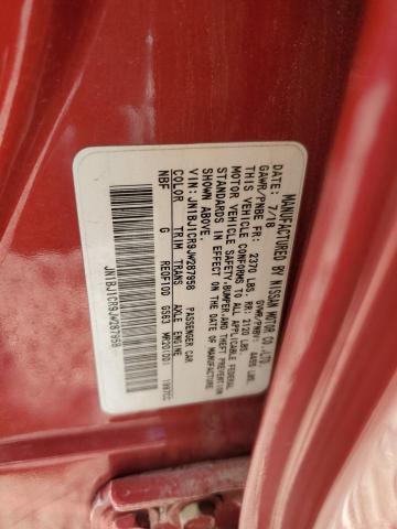 2018 NISSAN ROGUE PLAT JN1BJ1CR9JW287958