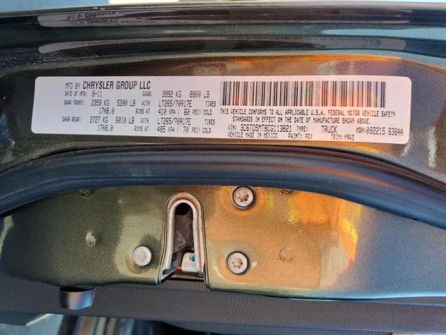 2012 DODGE RAM 2500 S - 3C6TD5MT8CG113821