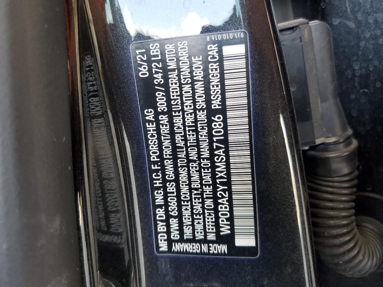 PORSCHE TAYCAN CROSS TURISMO