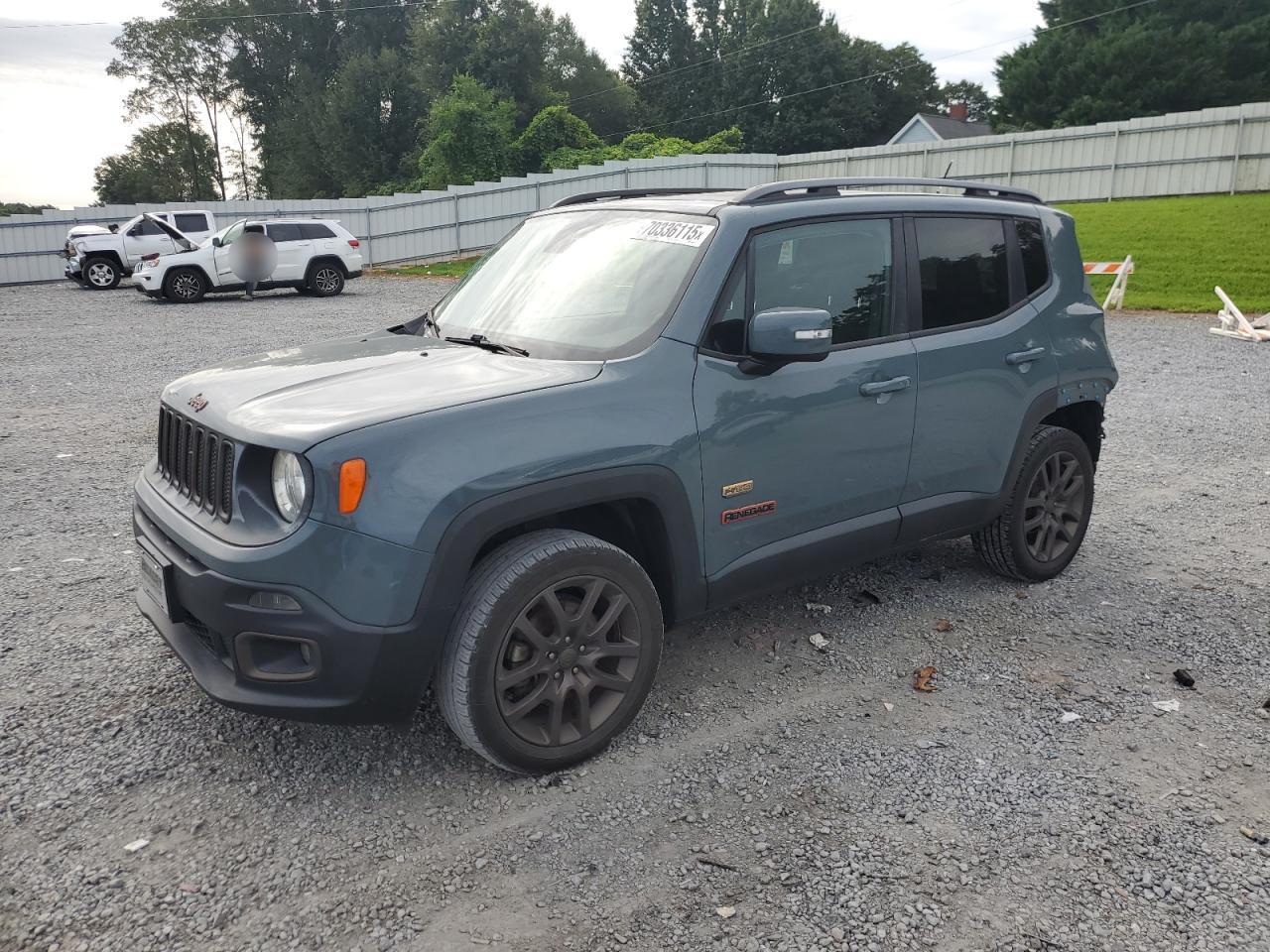 Lot #3309625064 2016 JEEP RENEGADE LATITUDE