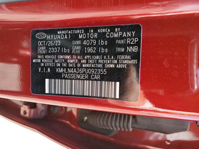 2023 HYUNDAI ELANTRA LI KMHLN4AJ6PU092355