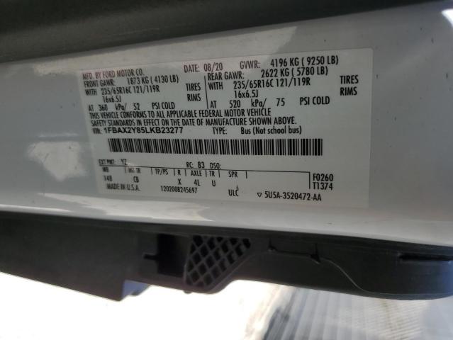 2020 FORD TRANSIT T- #3290021278