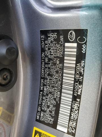 2014 LEXUS ES 300H - JTHBW1GG9E2043178