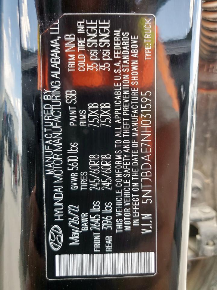 HYUNDAI SANTA CRUZ SEL