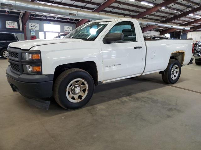 CHEVROLET SILVERADO 2015 white pickup gas 1GCNCPEH4FZ146409 photo #1