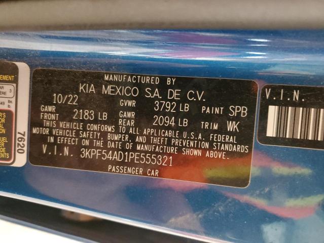 2023 KIA FORTE GT L 3KPF54AD1PE555321