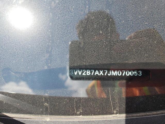 2018 VOLKSWAGEN TIGUAN SE 3VV2B7AX7JM070053