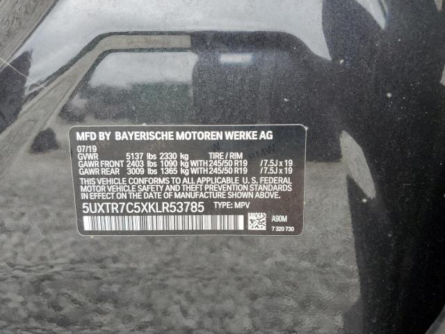 2019 BMW X3 SDRIVE3 5UXTR7C5XKLR53785