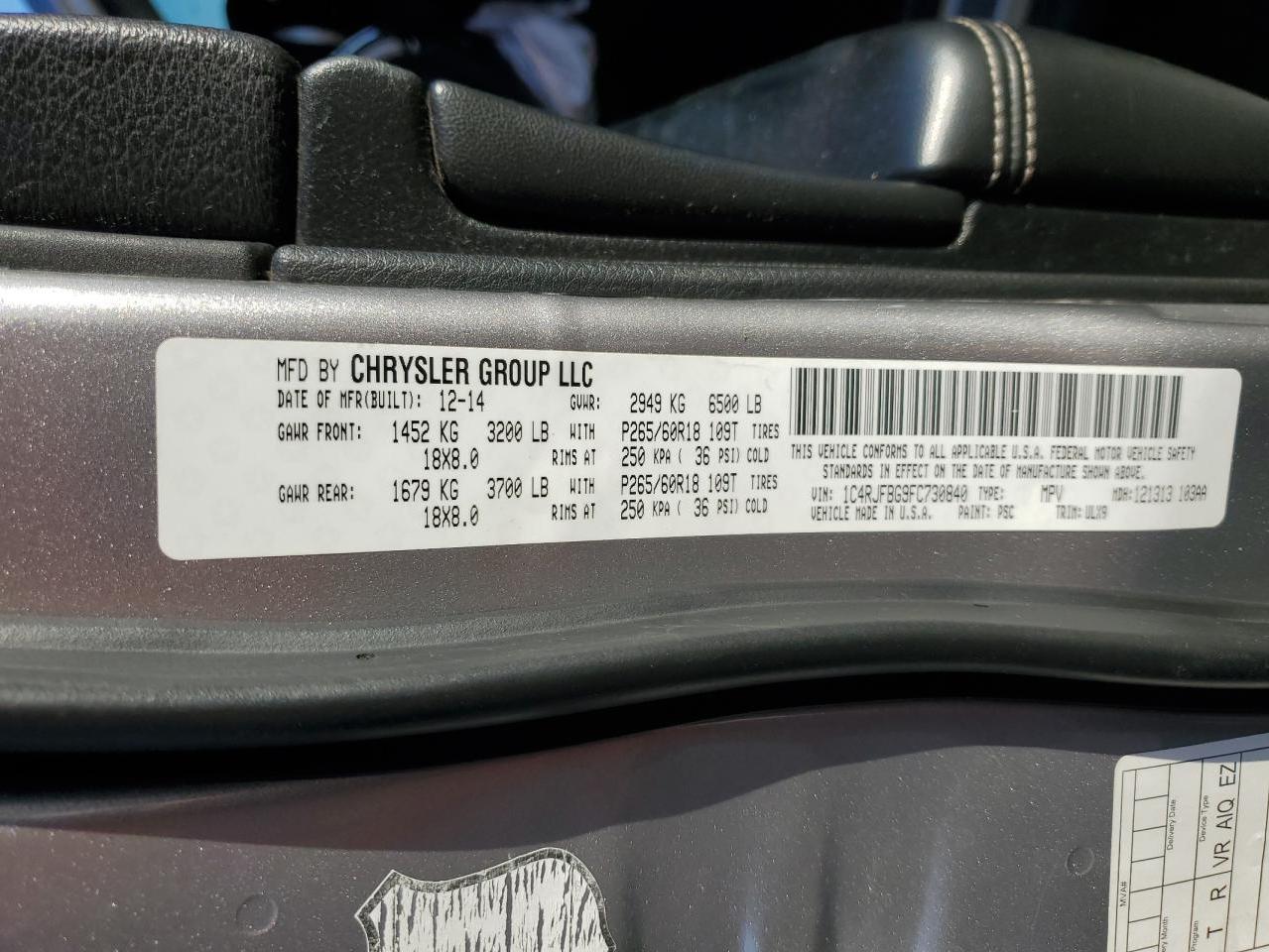 JEEP GRAND CHEROKEE LIMITED