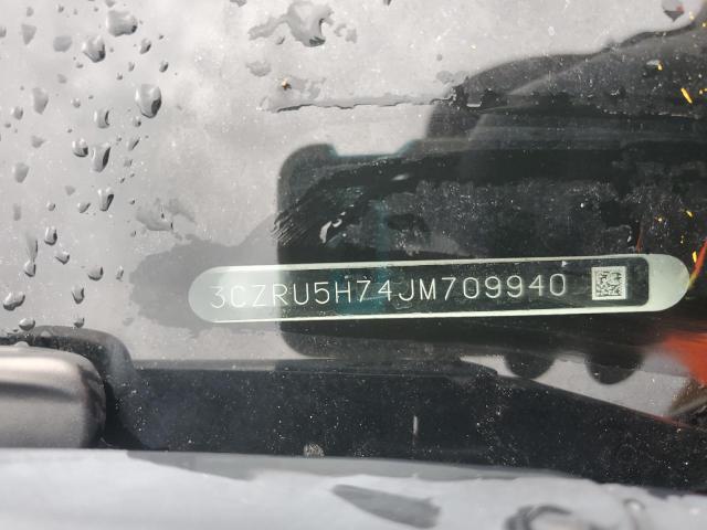 2018 HONDA HR-V EXL 3CZRU5H74JM709940