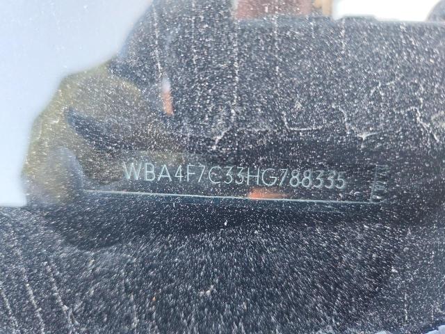 2017 BMW 430I GRAN - WBA4F7C33HG788335