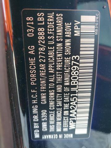 2018 PORSCHE MACAN WP1AA2A51JLB08973