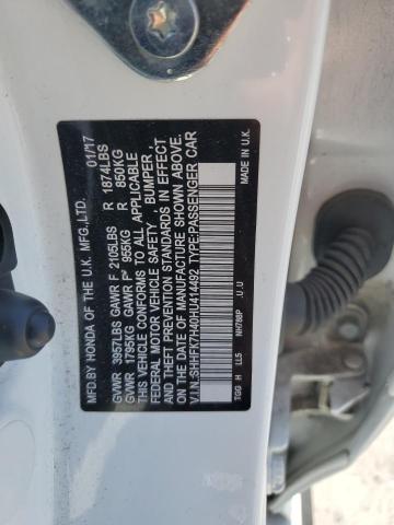 2017 HONDA CIVIC SPOR SHHFK7H40HU414492