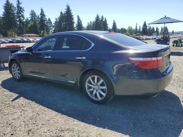 LEXUS LS 460 2008 black  gas JTHBL46F985076493 photo #3