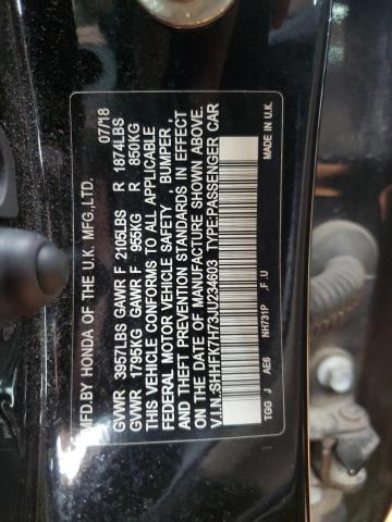 2018 HONDA CIVIC EXL SHHFK7H73JU234603