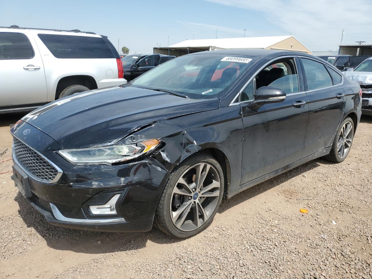 Lot #3265969520 2019 FORD FUSION TITANIUM
