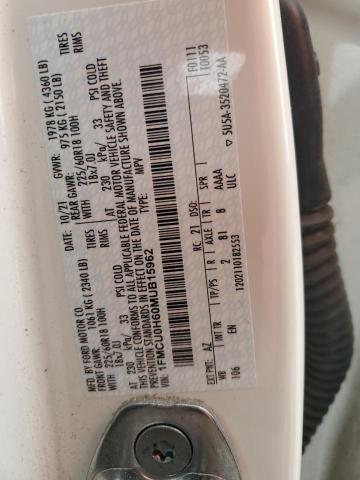 2021 FORD ESCAPE SEL 1FMCU0H60MUB15962