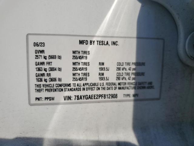 2023 TESLA MODEL Y - 7SAYGAEE2PF812908