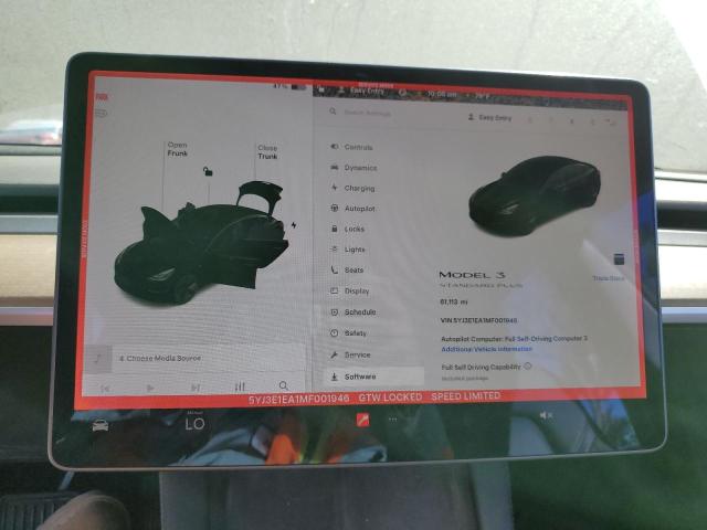 2021 TESLA MODEL 3 5YJ3E1EA1MF001946