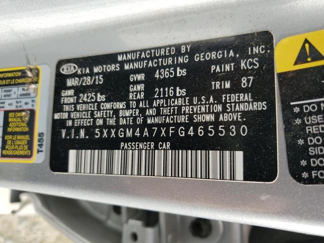 2015 KIA OPTIMA LX 5XXGM4A7XFG465530