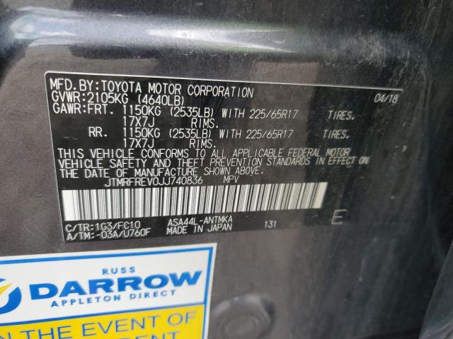 2018 TOYOTA RAV4 ADVEN JTMRFREV0JJ740836