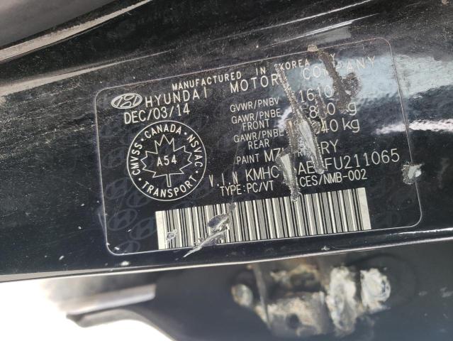 2015 HYUNDAI ACCENT GS KMHCT5AE6FU211065