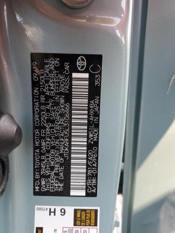 2020 TOYOTA PRIUS L JTDKARFU5L3106466