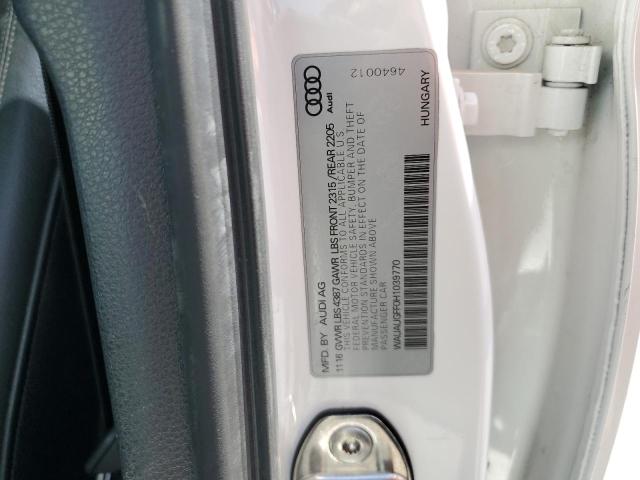 2017 AUDI A3 PREMIUM WAUAUGFF0H1039770