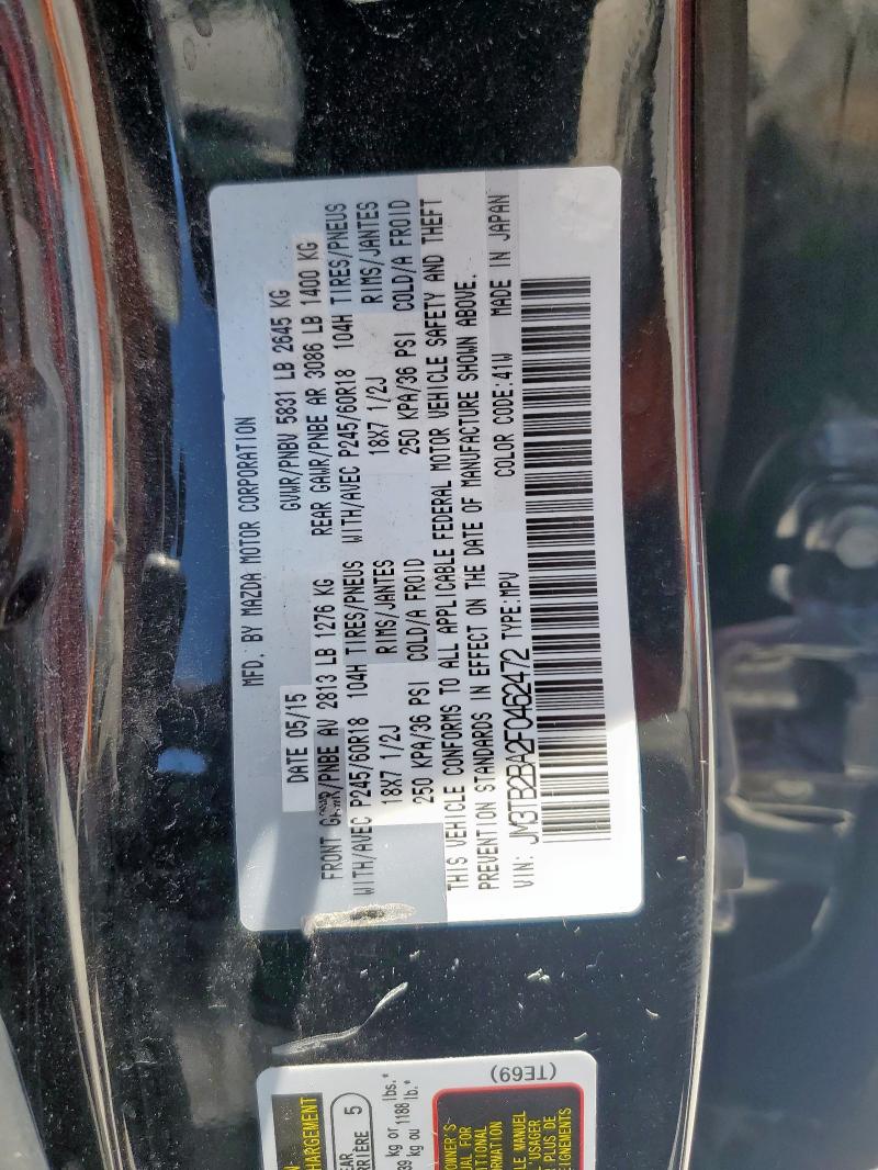 2015 MAZDA CX-9 SPORT - JM3TB2BA2F0462472