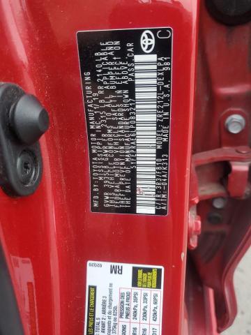 2020 TOYOTA COROLLA LE 5YFEPRAE6LP083217
