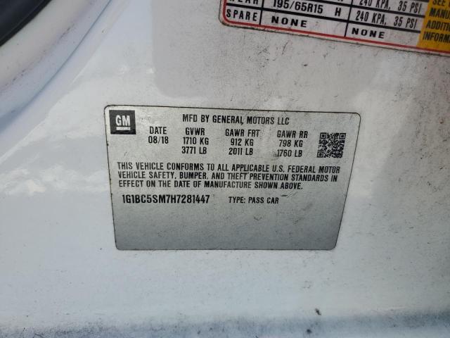 2017 CHEVROLET CRUZE LS 1G1BC5SM7H7281447