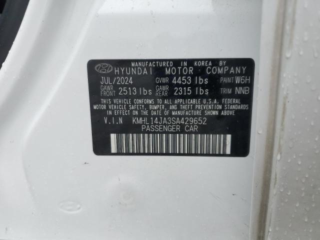 2025 HYUNDAI SONATA SEL KMHL14JA3SA429652
