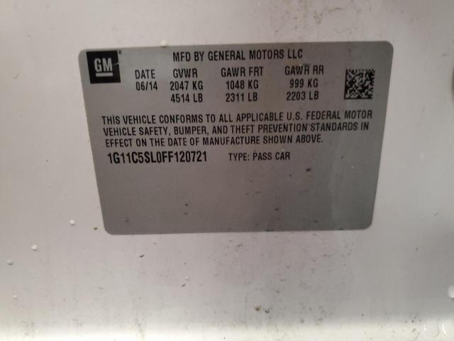 2015 CHEVROLET MALIBU 1LT #3291230003