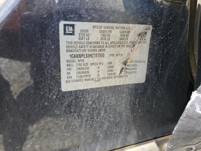 2017 GMC ACADIA DEN 1GKKNPLS8HZ157593